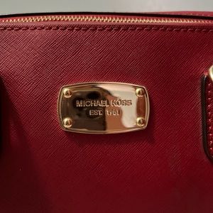 Michael Kors handbag beautiful red color you’ll love it